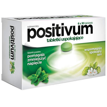 Aflofarm Positivum Spokojny Sen 180 Tabletek