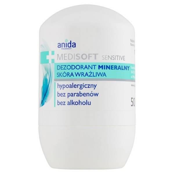 Anida Medisoft Sensitive Dezodorant Mineralny do Skóry Wrażliwej 50ml