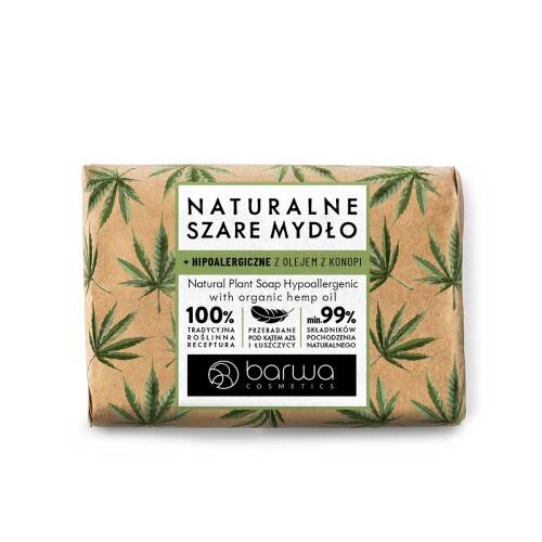 Barwa Naturalne Hipoalergiczne Szare Mydło 90g