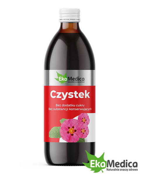 EkaMedica 100% Sok z Czystka 500ml