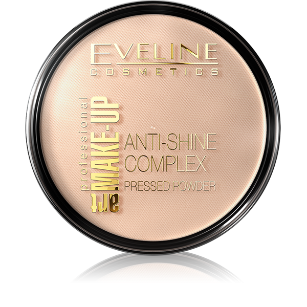 Eveline Art Make Up Professional Luksusowy Matujący Puder Mineralny z Jedwabiem w Kamieniu Nr 31 Transparent 14g