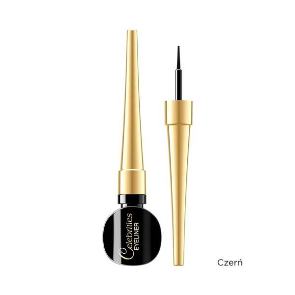 Eveline Celebrities Ultraprecyzyjny Eyeliner w Kałamarzu Czarny 4ml