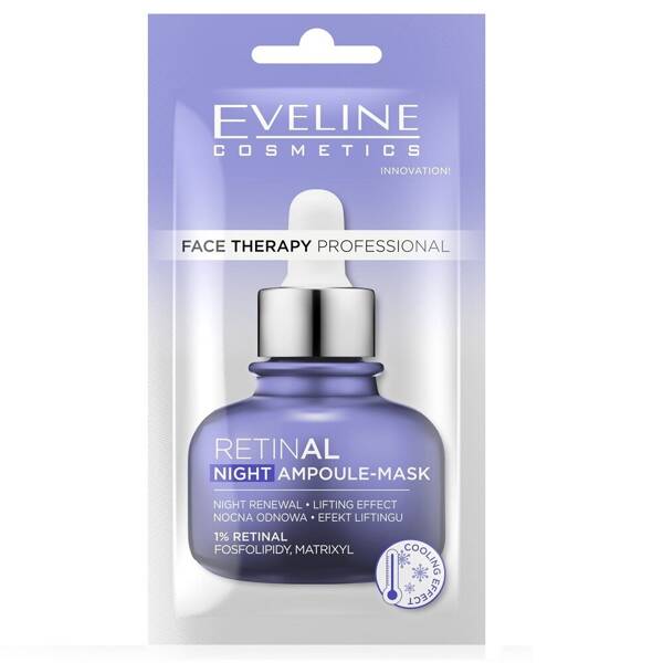 Eveline Face Therapy Professional Ampoule-Mask Maska do Twarzy Retinal 8ml