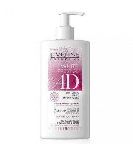 Eveline White Prestige 4D Wybielający Żel do Higieny Intymnej 250ml