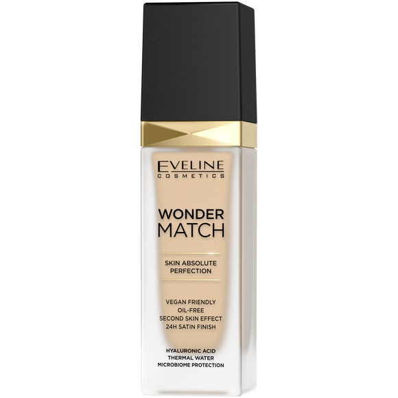 Eveline Wonder Match Luksusowy Podkład Dopasowujący do Odcienia Skóry 11 Almond 30ml