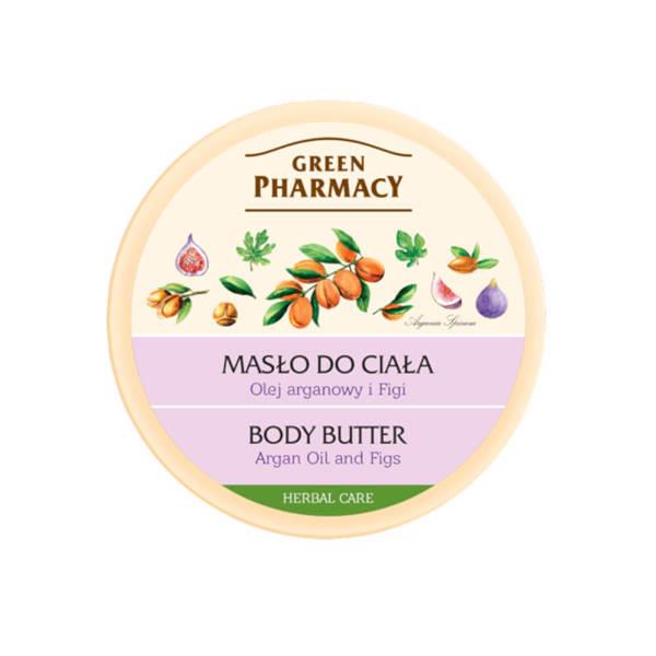 Green Pharmacy Pielęgnujące Masło do Ciała Olej Arganowy i Figi 200 ml
