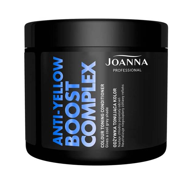 Joanna Professional Anti Yellow Boost Complex Odżywka Tonująca Kolor Popielata 500g