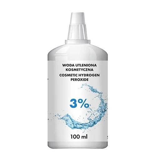 Kosmetyczny Roztwór Nadtlenku Wodoru 3% Woda Utleniona 100ml
