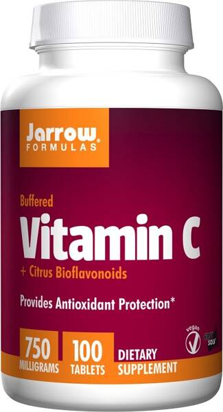 Vitamin C (Buffered) + Citrus Bioflavonoids, 750mg - 100 tabs