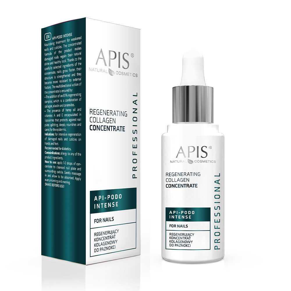 Apis Api-Podo Intense Regenerujący Koncentrat Kolagenowy do Paznokci 30ml