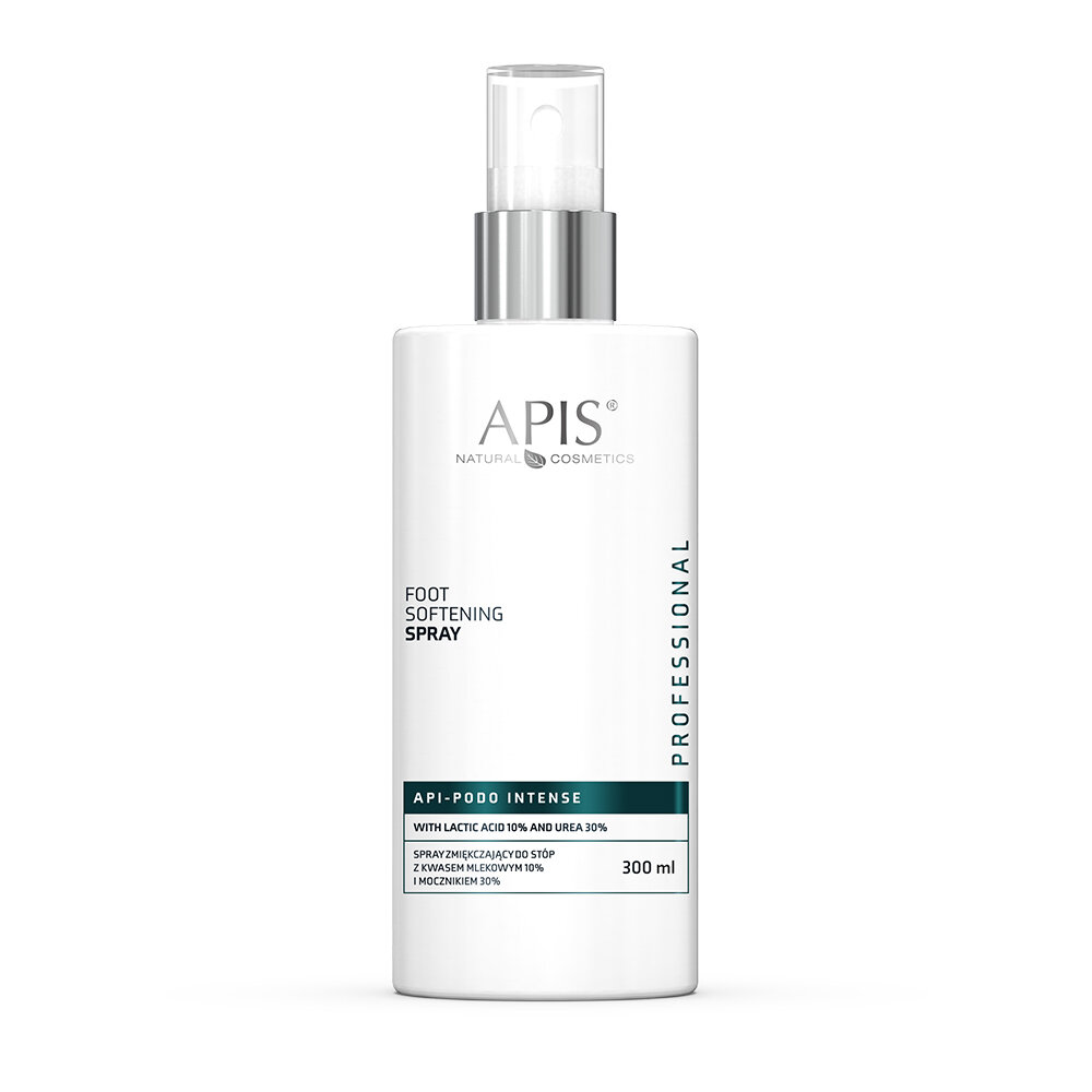 Apis Api-Podo Intense Spray Zmiękczający do Stóp z Kwasem Mlekowym 10% i Mocznikiem 30% 300ml