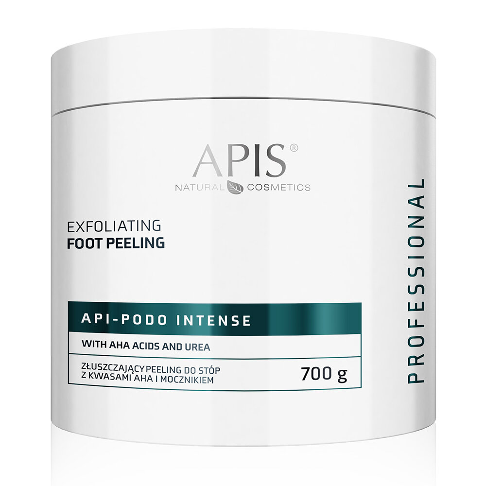 Apis Api-Podo Intense Złuszczający Peeling do Stóp z Kwasami AHA i Mocznikiem 700g