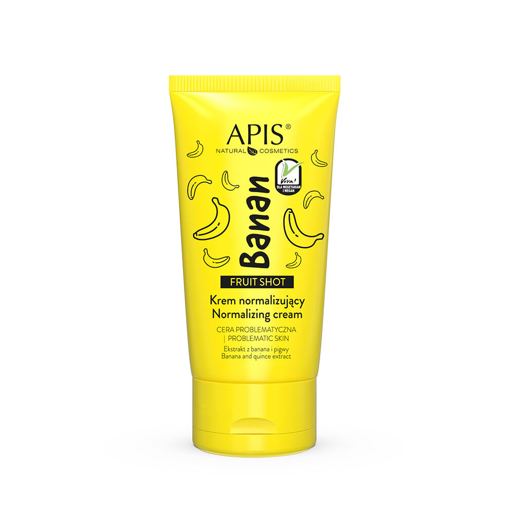 Apis Fruit Shot Normalizujący Krem z Ekstrakterm z Banana dla Skóry Problematycznej 50ml