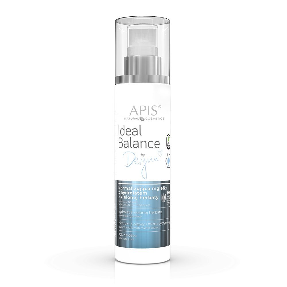 Apis Ideal Balance by Deynn Normalizująca Mgiełka z Hydrolatem z Zielonej Herbaty dla Skóry Tłustej I Trądzikowej 150ml