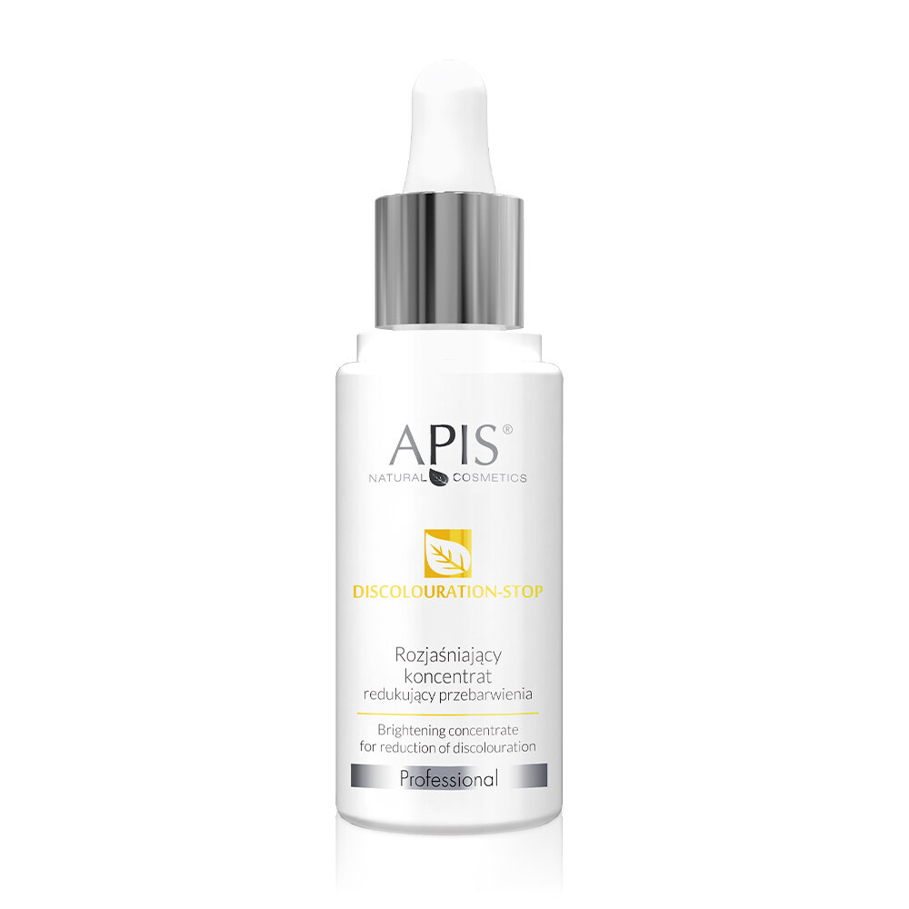 Apis Professional Discolouration Stop Rozjaśniający Koncentrat dla Skóry z Przebarwieniami 30ml