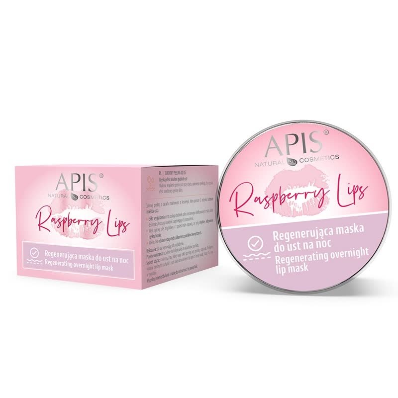 Apis Raspberry Lips Regenerująca Maska do Ust na Noc 10ml