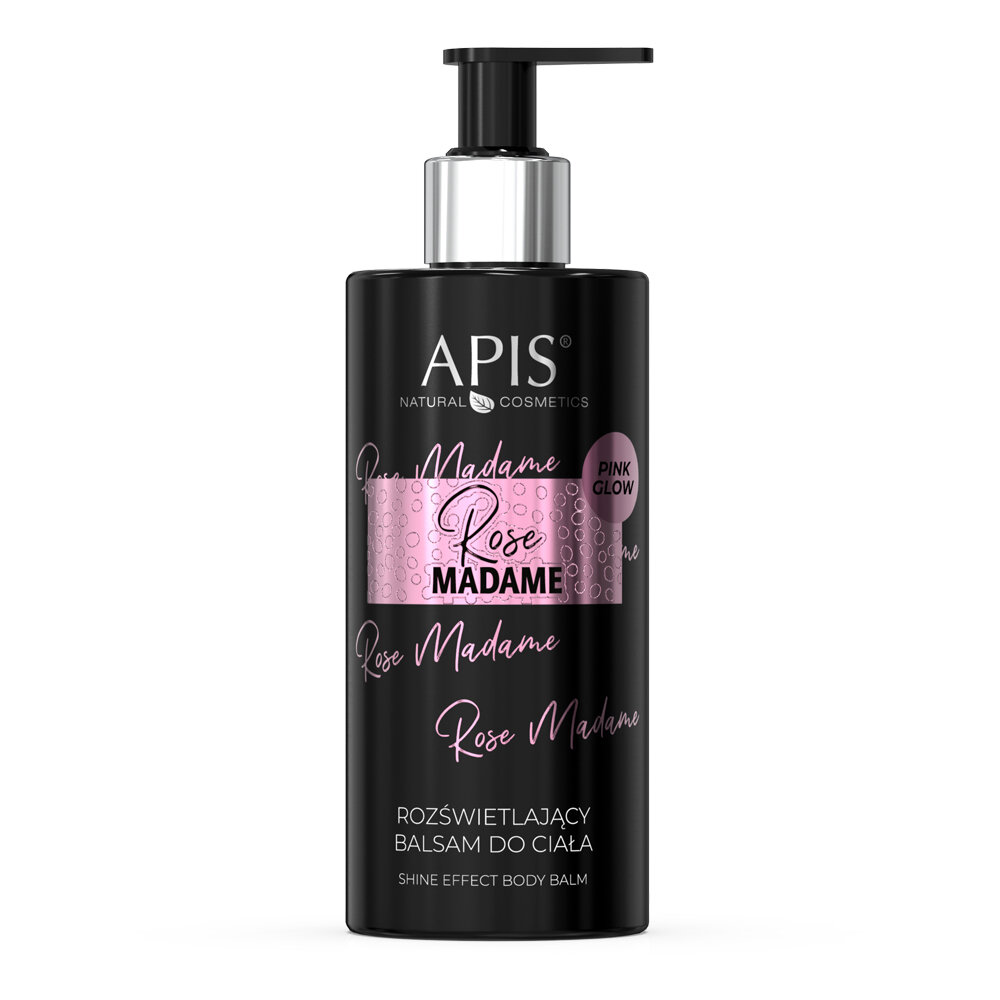 Apis Rose Madame Rozświetlajacy Balsam do Ciała 300ml