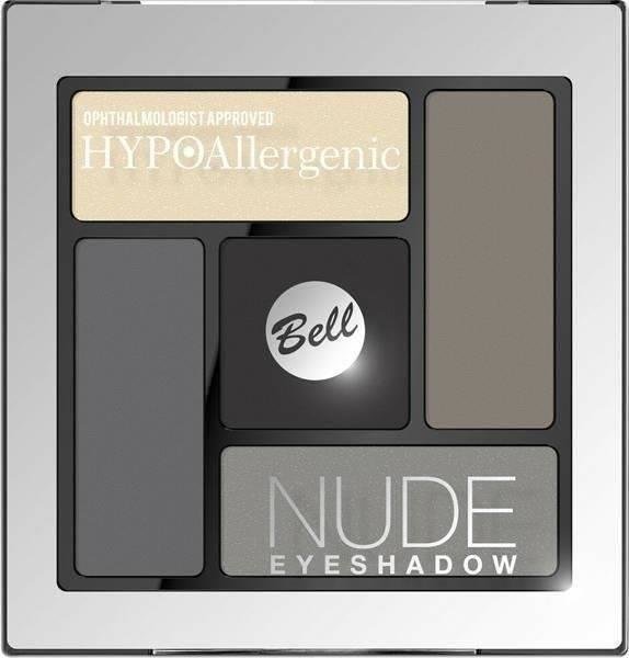 Bell HypoAllergenic Nude Eyeshadow Hypoalergiczne Satynowo-Kremowe Cienie do Powiek 02 5g