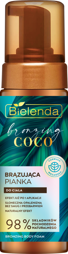 Bielenda Bronzing Coco Brązująca Pianka do Ciała 150ml Best Before 31.03.25