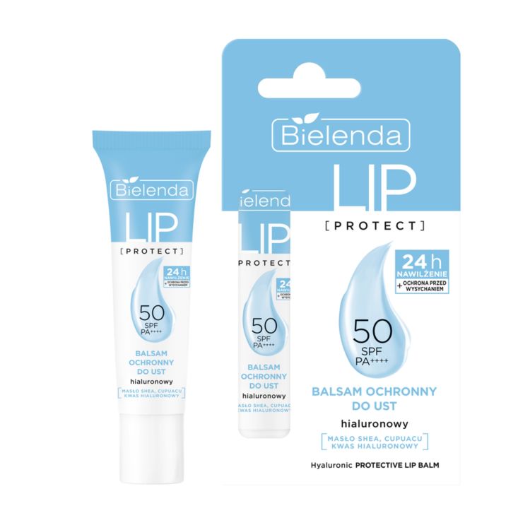 Bielenda Lip Protect Balsam Ochronny do Ust SPF 50 Hialuronowy 10g