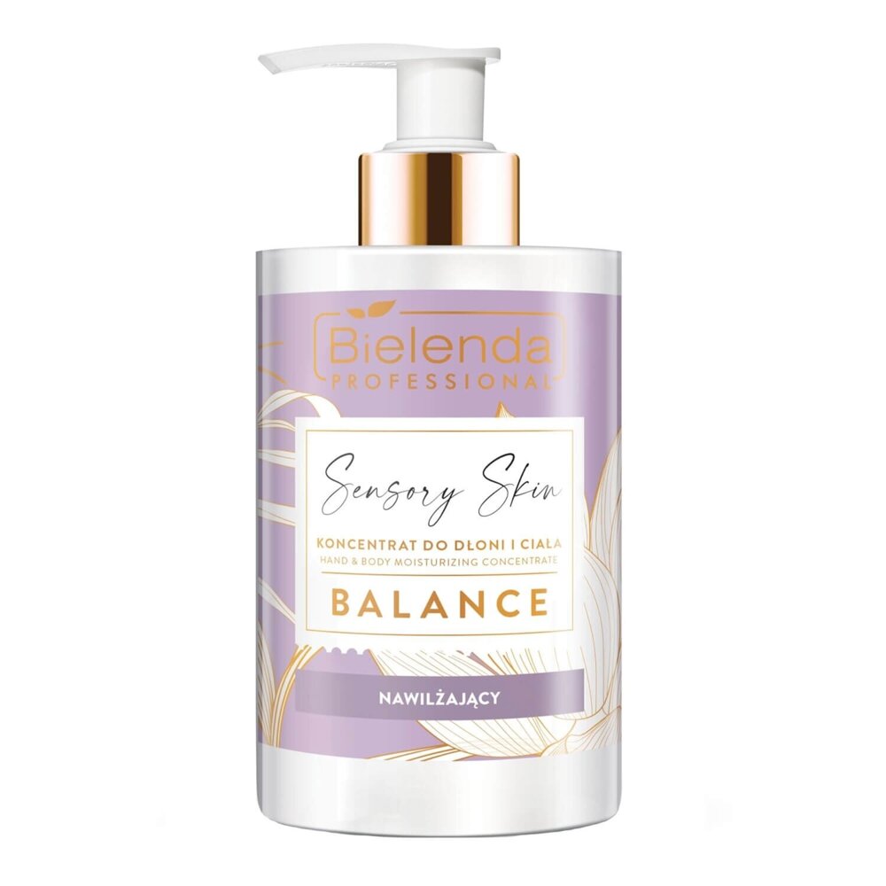 Bielenda Professional Sensory Skin Balance Nawilżający Koncentrat do Rąk i Ciała 300ml