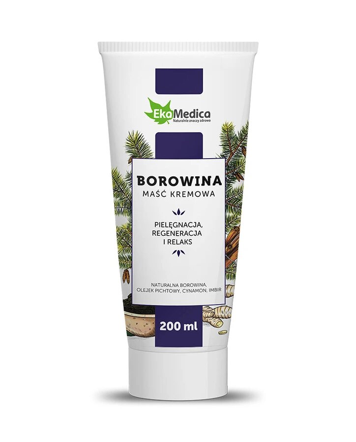 EkaMedica Kremowa Maść Borowina 200ml