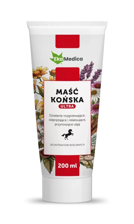 EkaMedica Maść Końska Ultra Rozgrzewająca 200ml