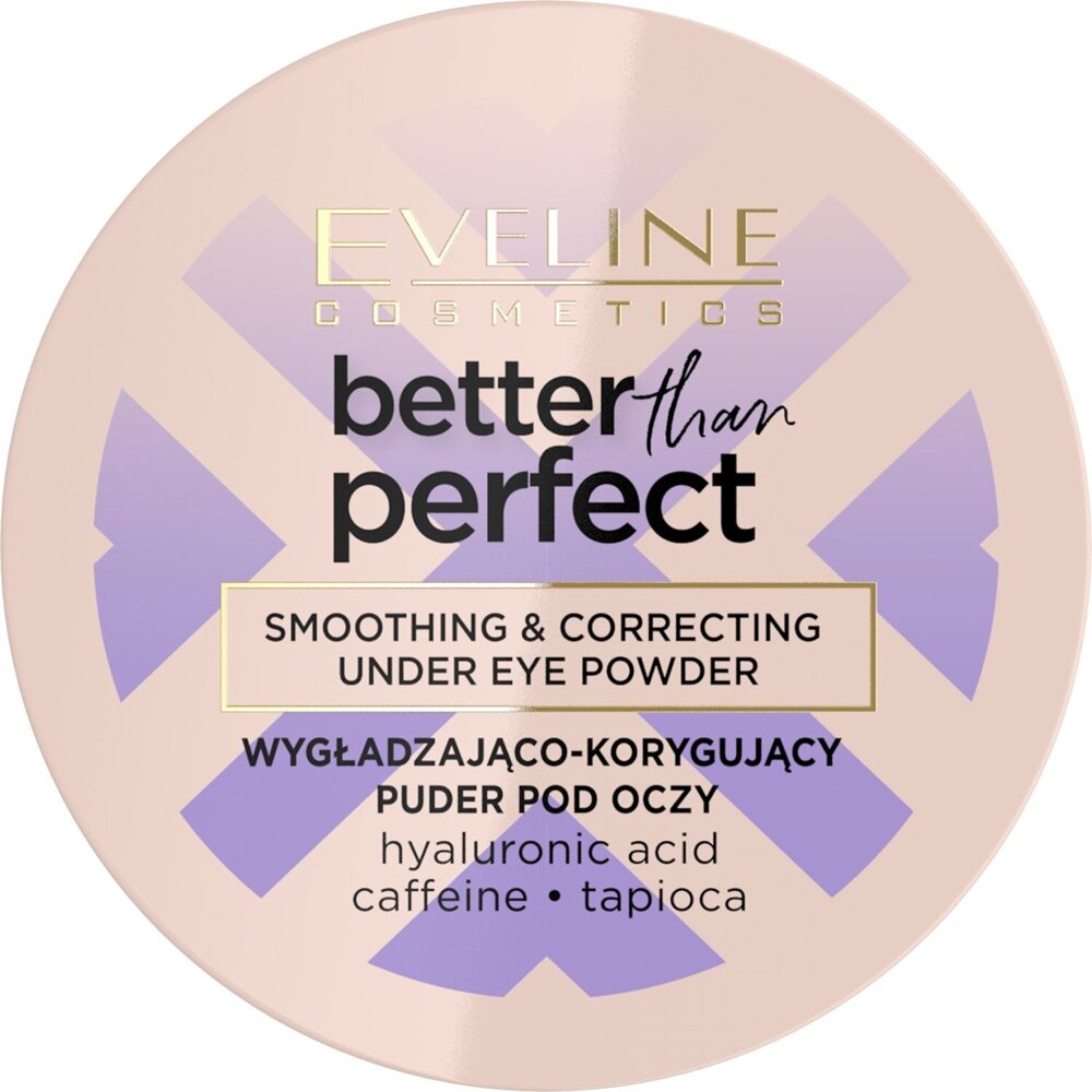 Eveline Better Than Perfect Wygładzająco-Korygujący Puder pod Oczy 4g 