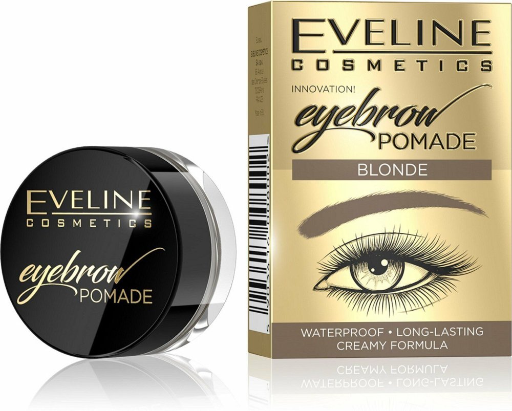 Eveline Eyebrow Pomade Wodoodporna Pomada do Brwi Nr 03 Blonde 12ml