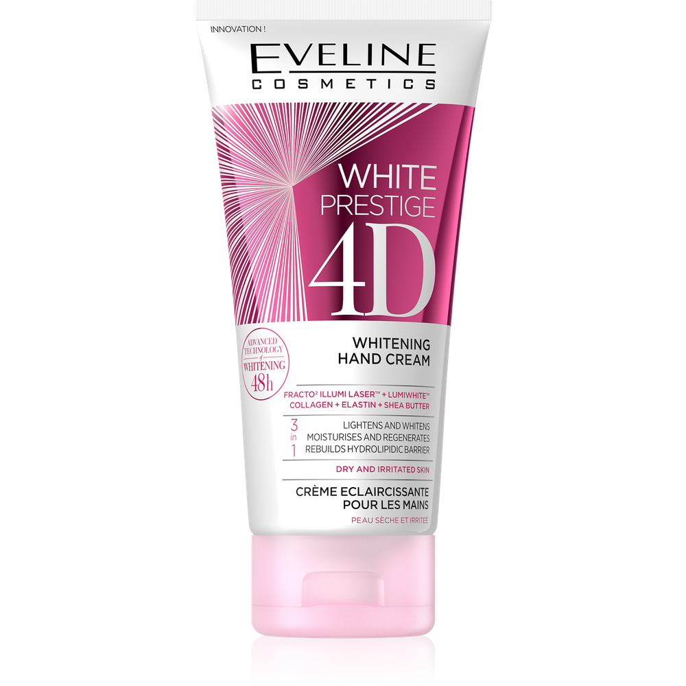 Eveline White Prestige 4D Wybielający Krem do Rąk 100ml