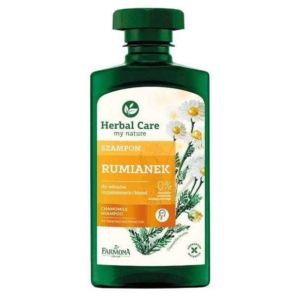 Herbal Care Szampon Rumiankowy do Włosów Rozjaśnionych i Blond 330ml