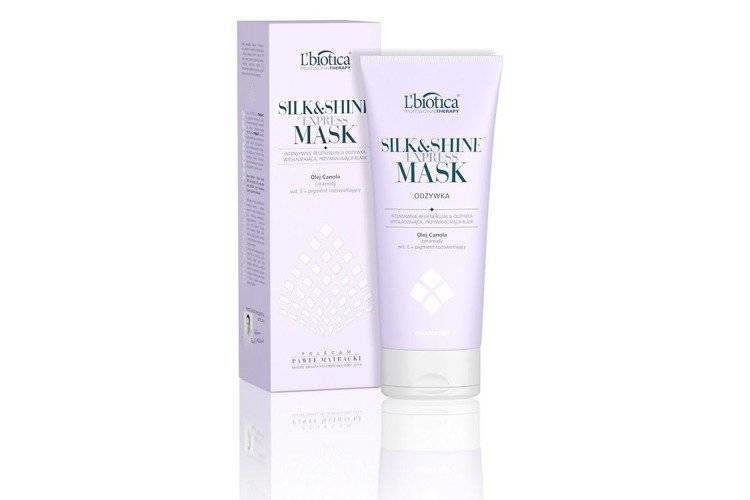 L'biotica Professional Therapy Silk & Shine Intensywnie Regenerująca Odżywka Maska 200ml