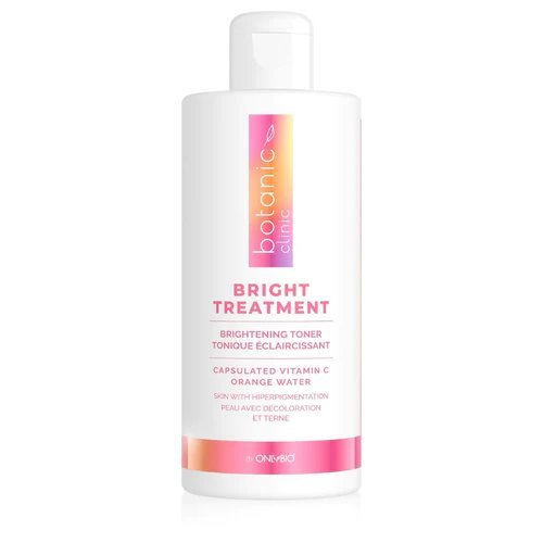 OnlyBio Botanic Clinic Bright Treatment Rozświetlający Tonik dla Skóry z Przebarwieniami 300ml