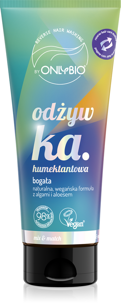 OnlyBio Reverse Washing Bogata Odżywka Humektantowa dla Włosów Suchych i Łamliwych 200ml