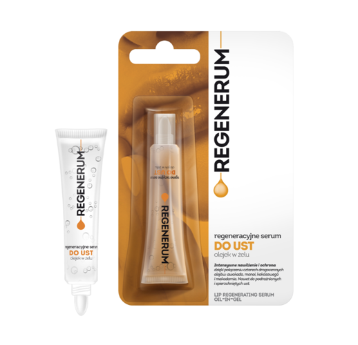 Regenerum Regeneracyjne Serum do Ust Olejek w Żelu 7g